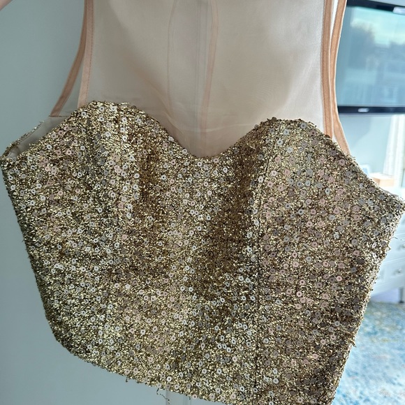 Gold Keepsake cropped top - Picture 5 of 5